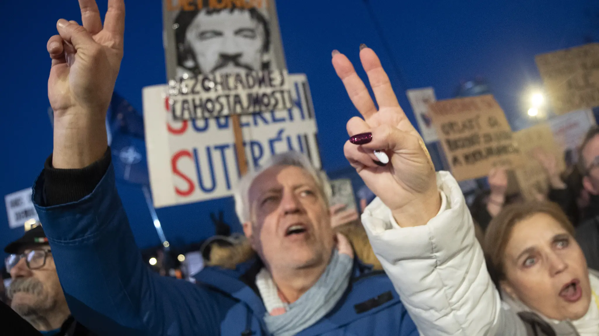 Protest v Bratislave