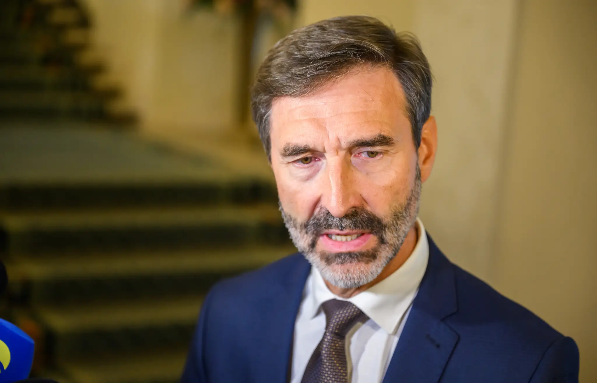 Minister zahraničných vecí a európskych záležitostí SR Juraj Blanár (Smer-SD).