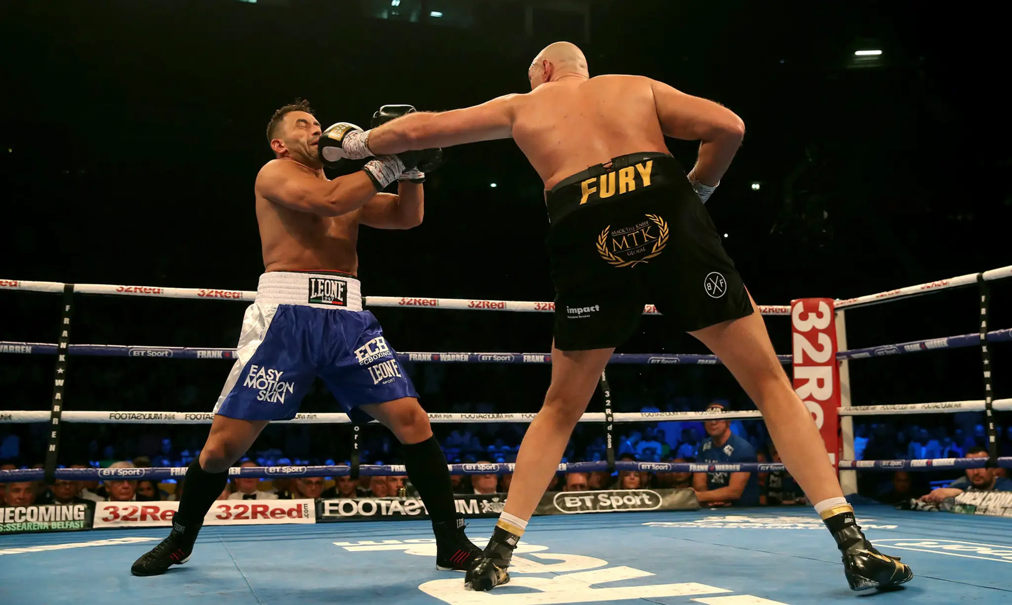 Tysom Fury v ringu so Seferom Seferimom