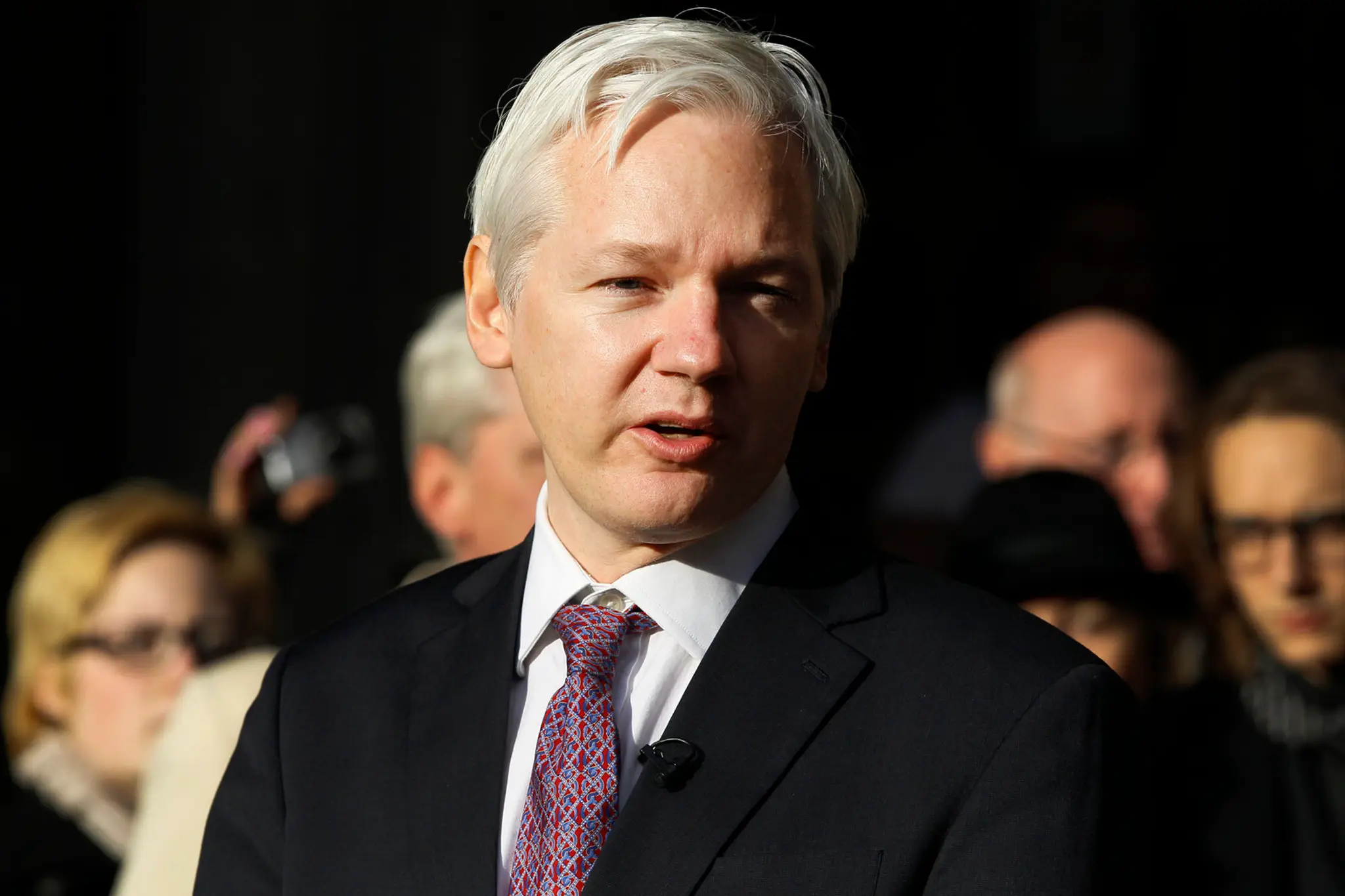 Julian Assange.