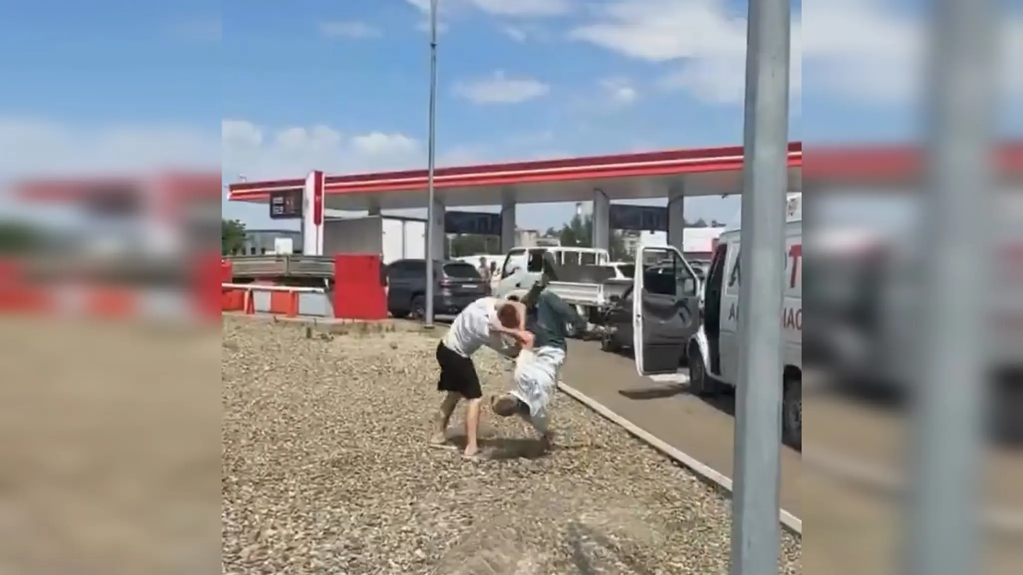 Bitka na ruských čerpacích staniciach