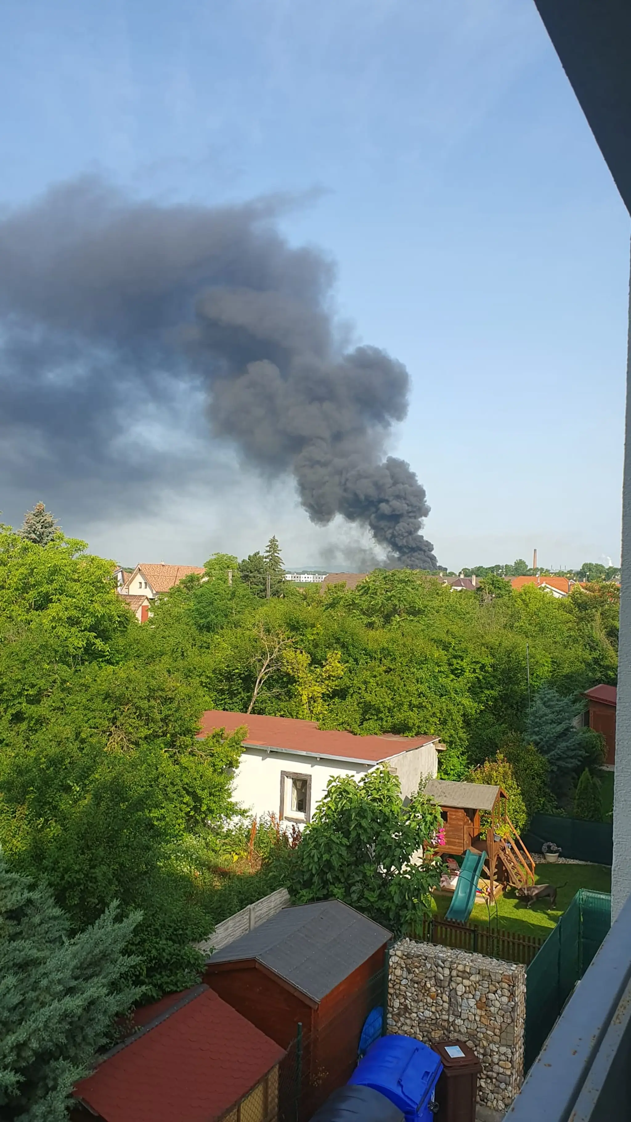 Rozsiahly požiar