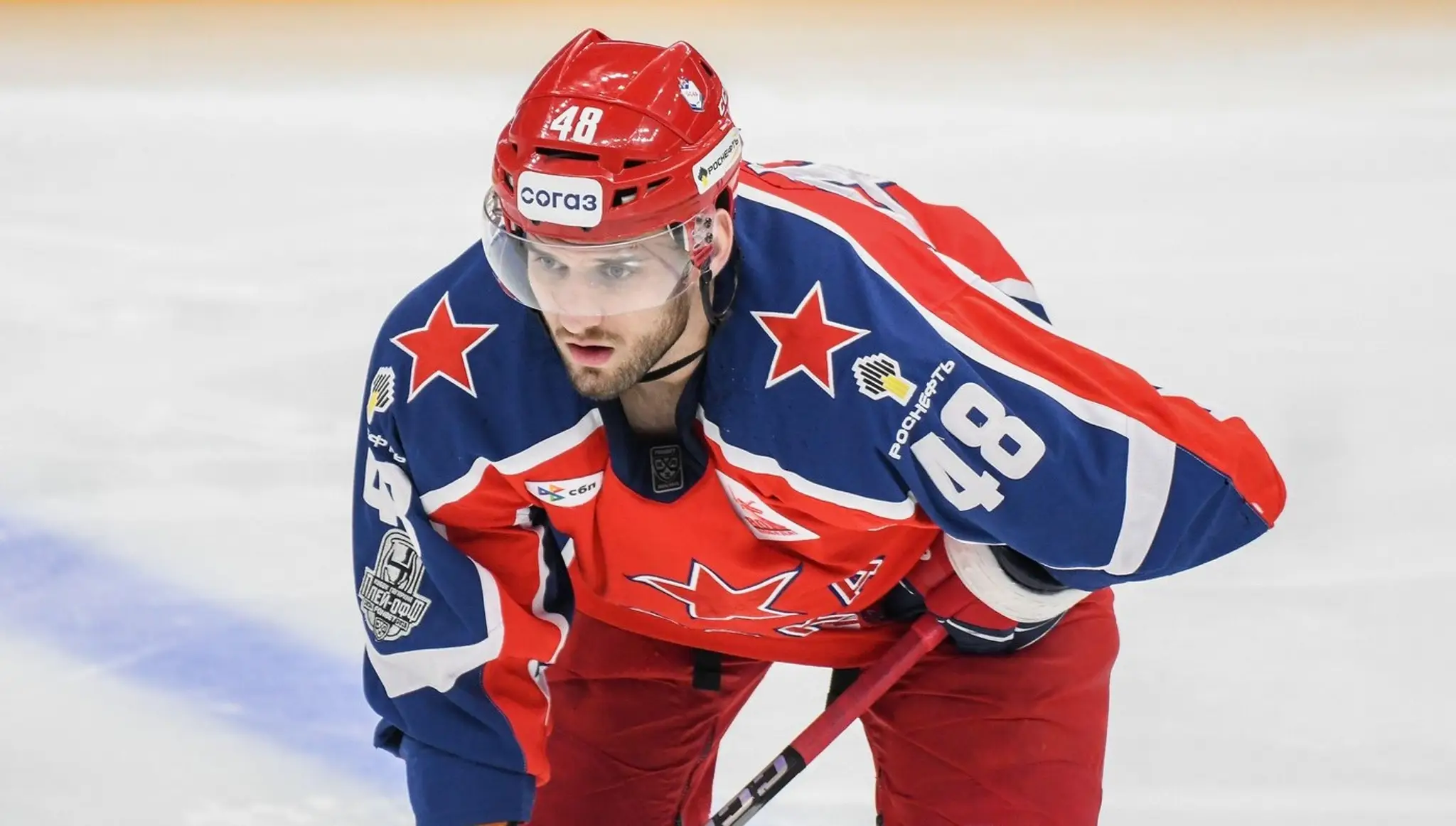 Christián Jaroš ešte v drese CSKA Moskva.