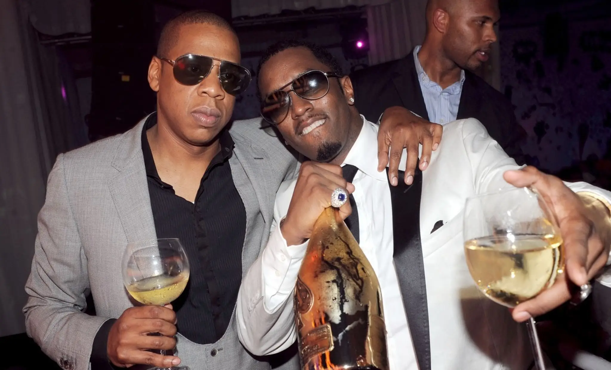 Jay-Z a P. Diddy na archívnej snímke z roku 2008. 