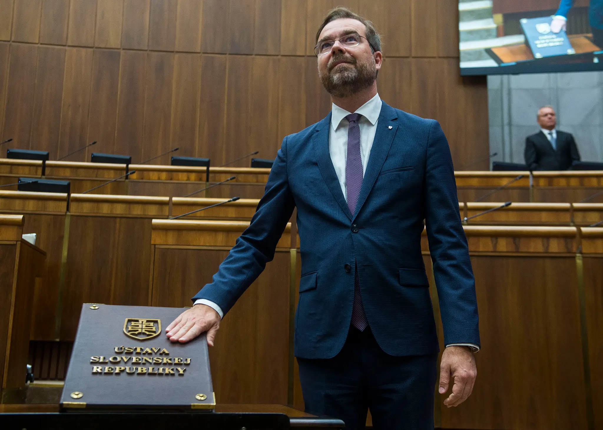 Marek Krajčí zo Slovensko. 