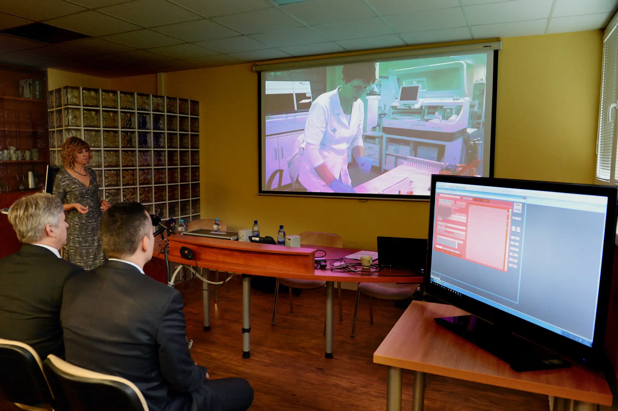 Nemocnica v Malackách s ukážkou fungovania systému eHealth 2016.