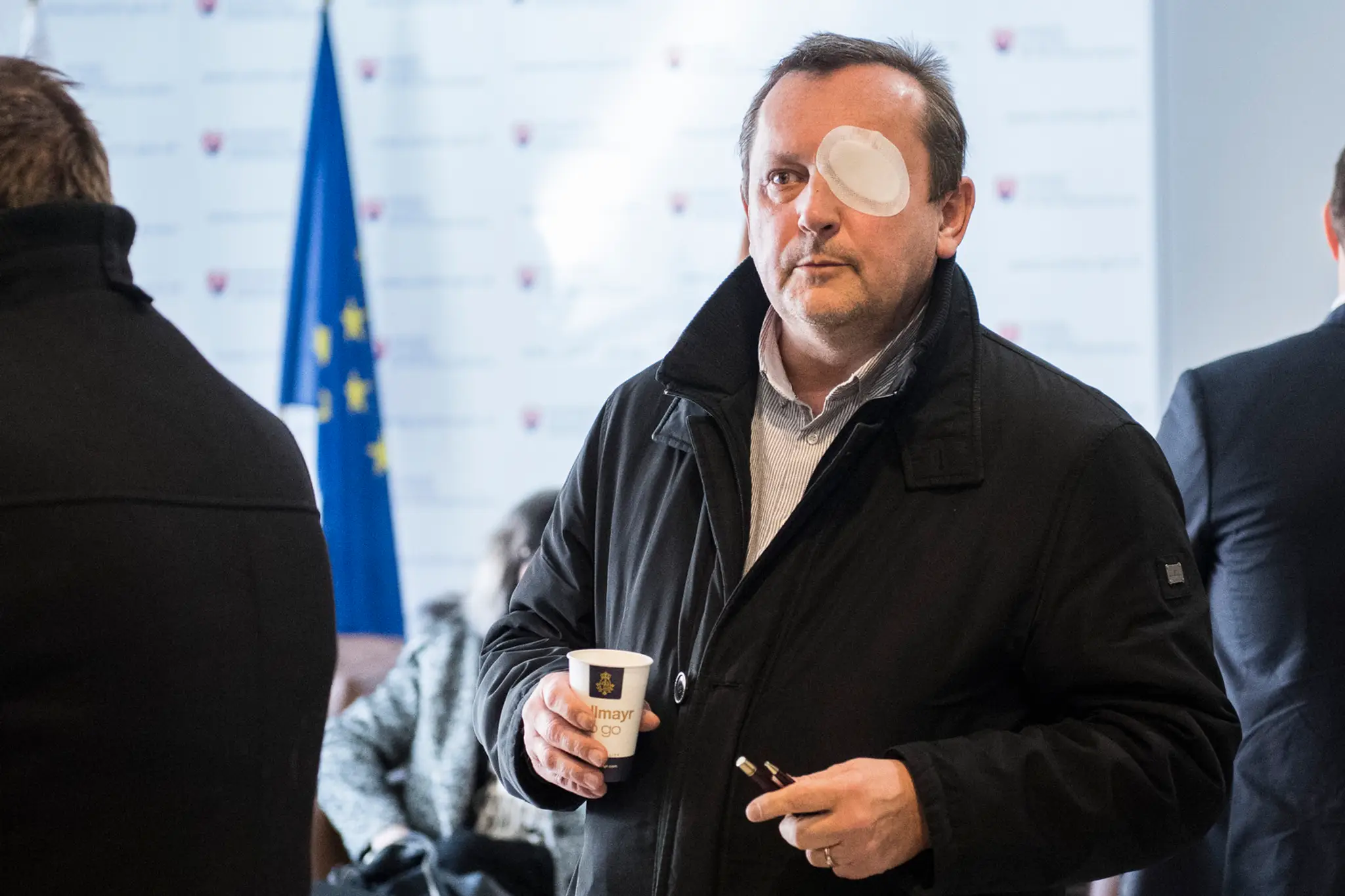 Patrik Pachinger prišiel na súd priamo z nemocnice po operácii oka ešte v marci.