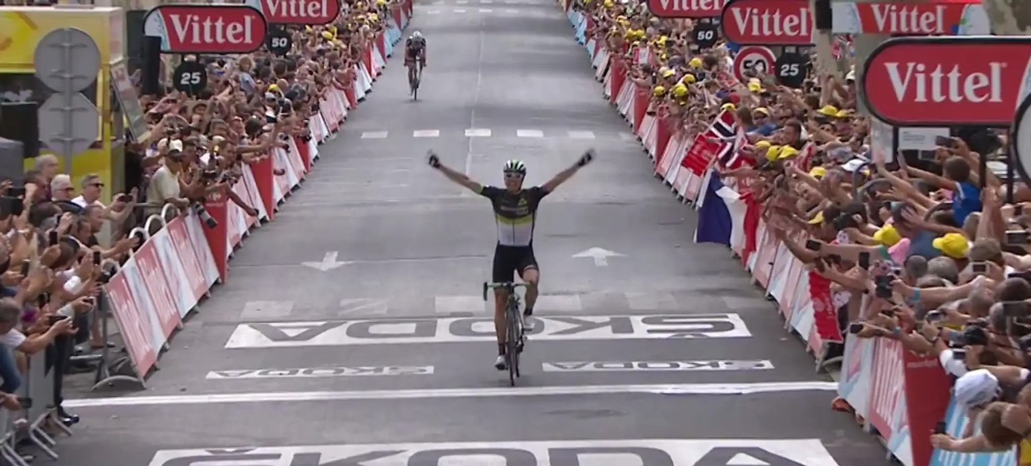 Víťazom 19. etapy TdF 2017 sa stal Edvald Boasson Hagen.