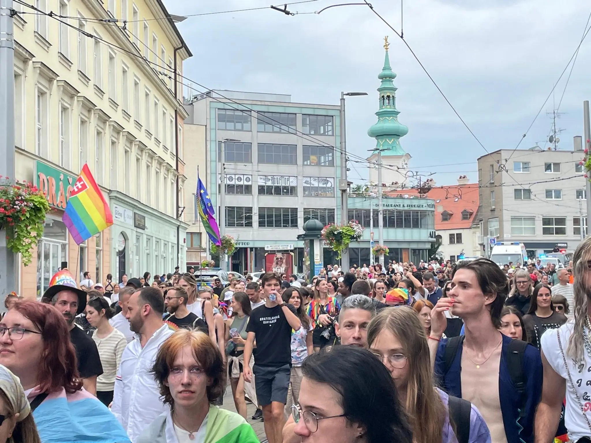 Dúhový PRIDE v Bratislave.