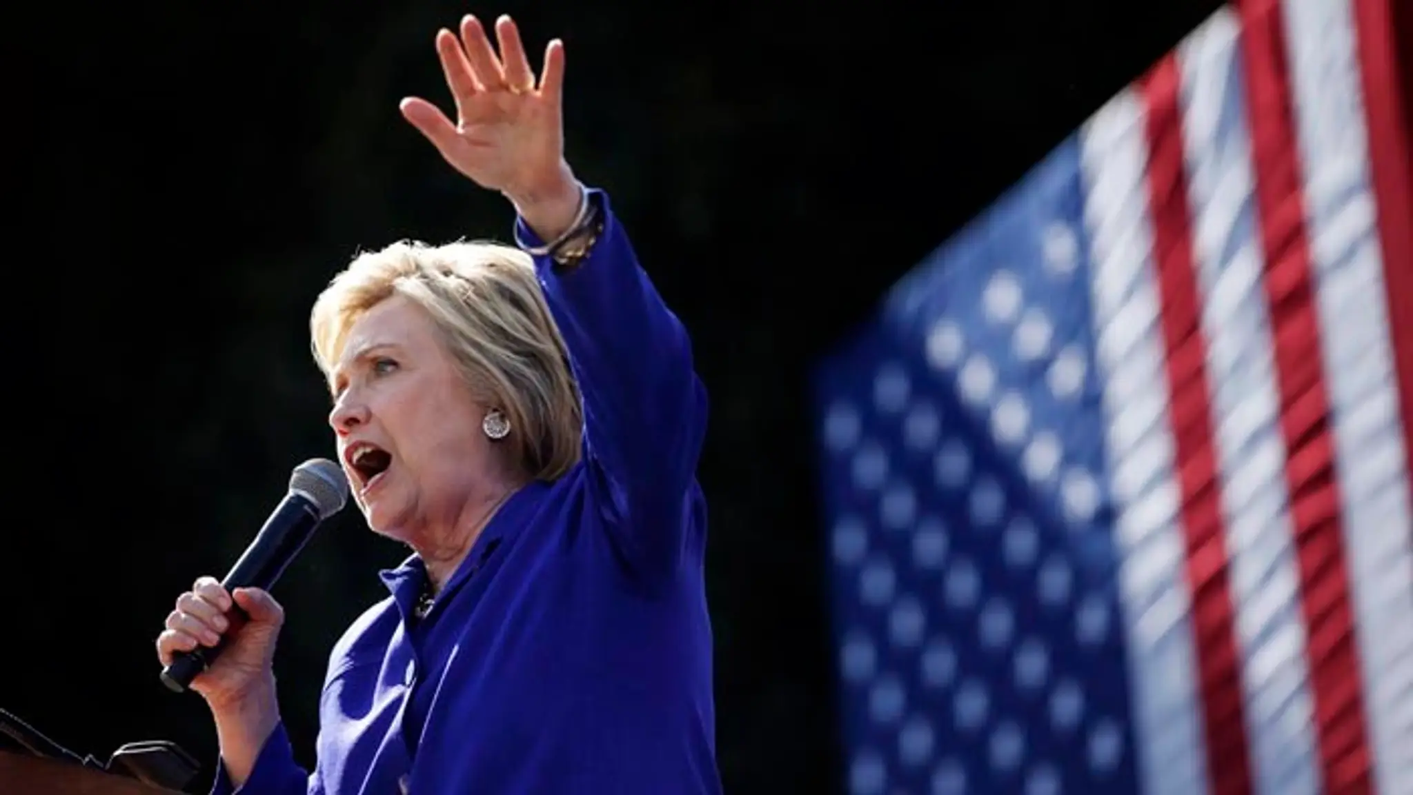 Hillary Clintonová.