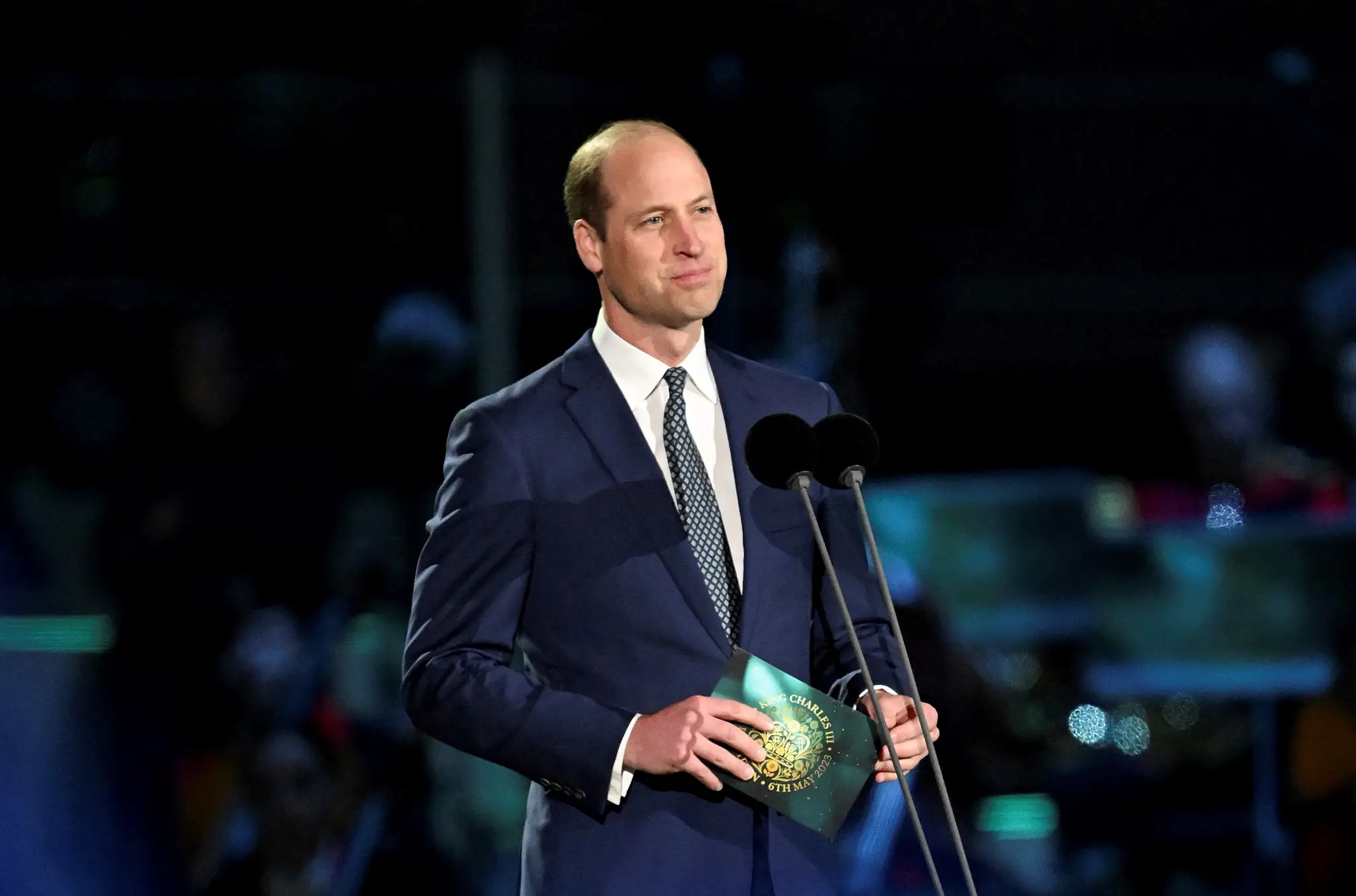Princ William počas dojemného príhovoru.