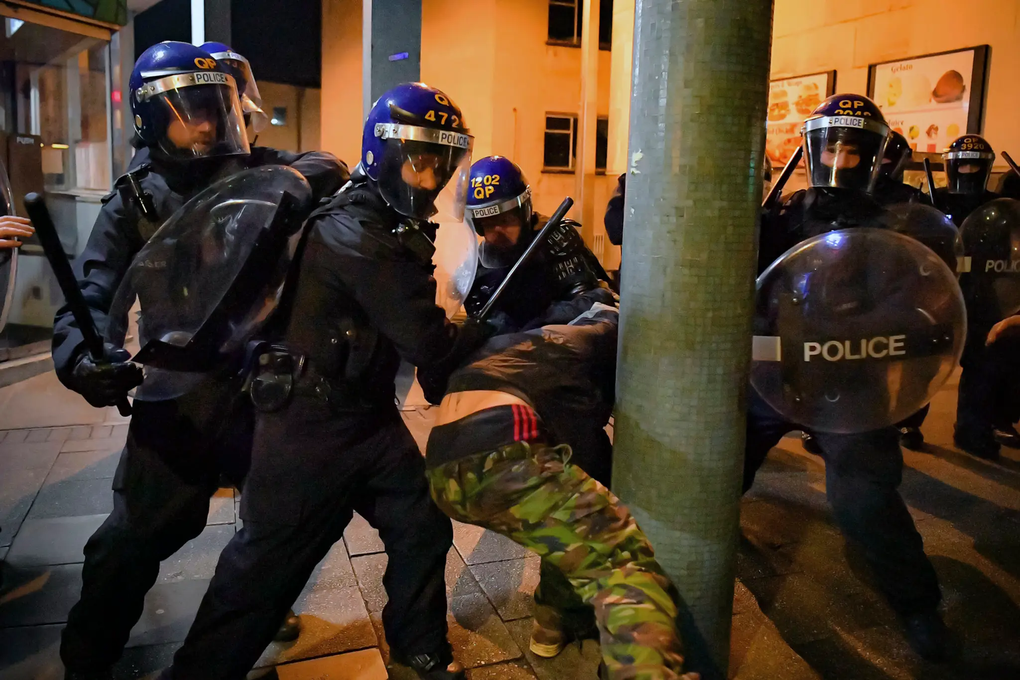 Protesty v Bristole.