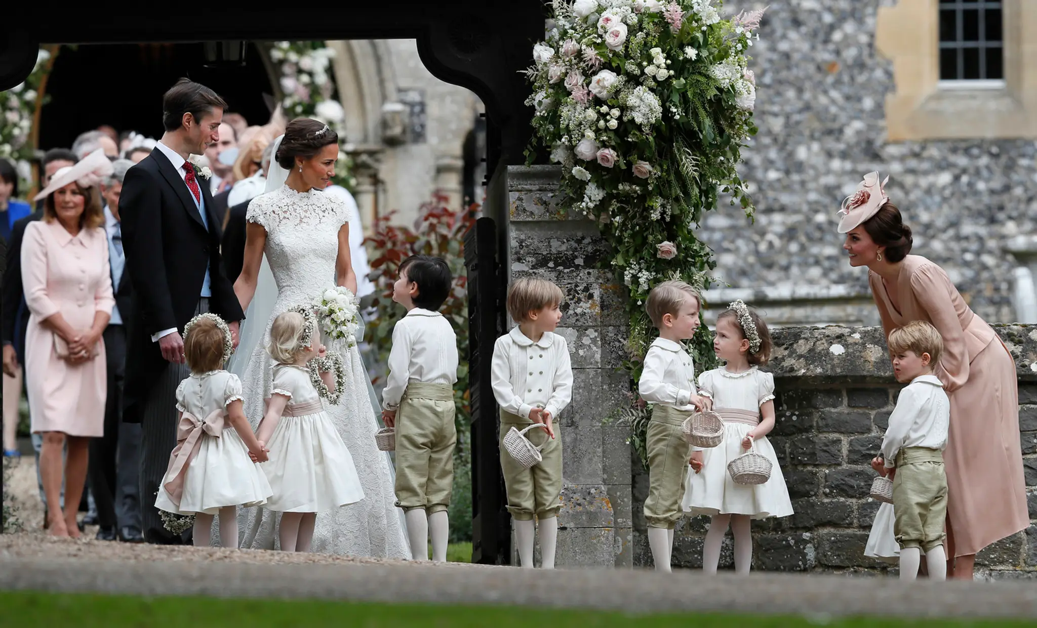 Svadba Pippy Middleton a Jamesa Matthewsa. 