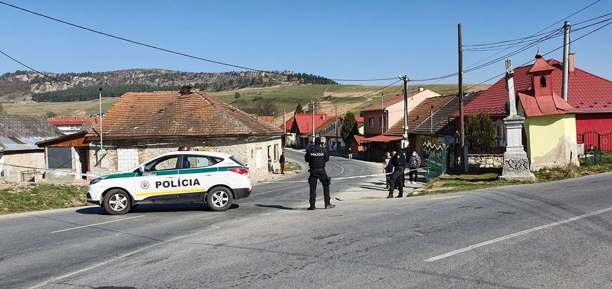 Osada v obci Žehra.