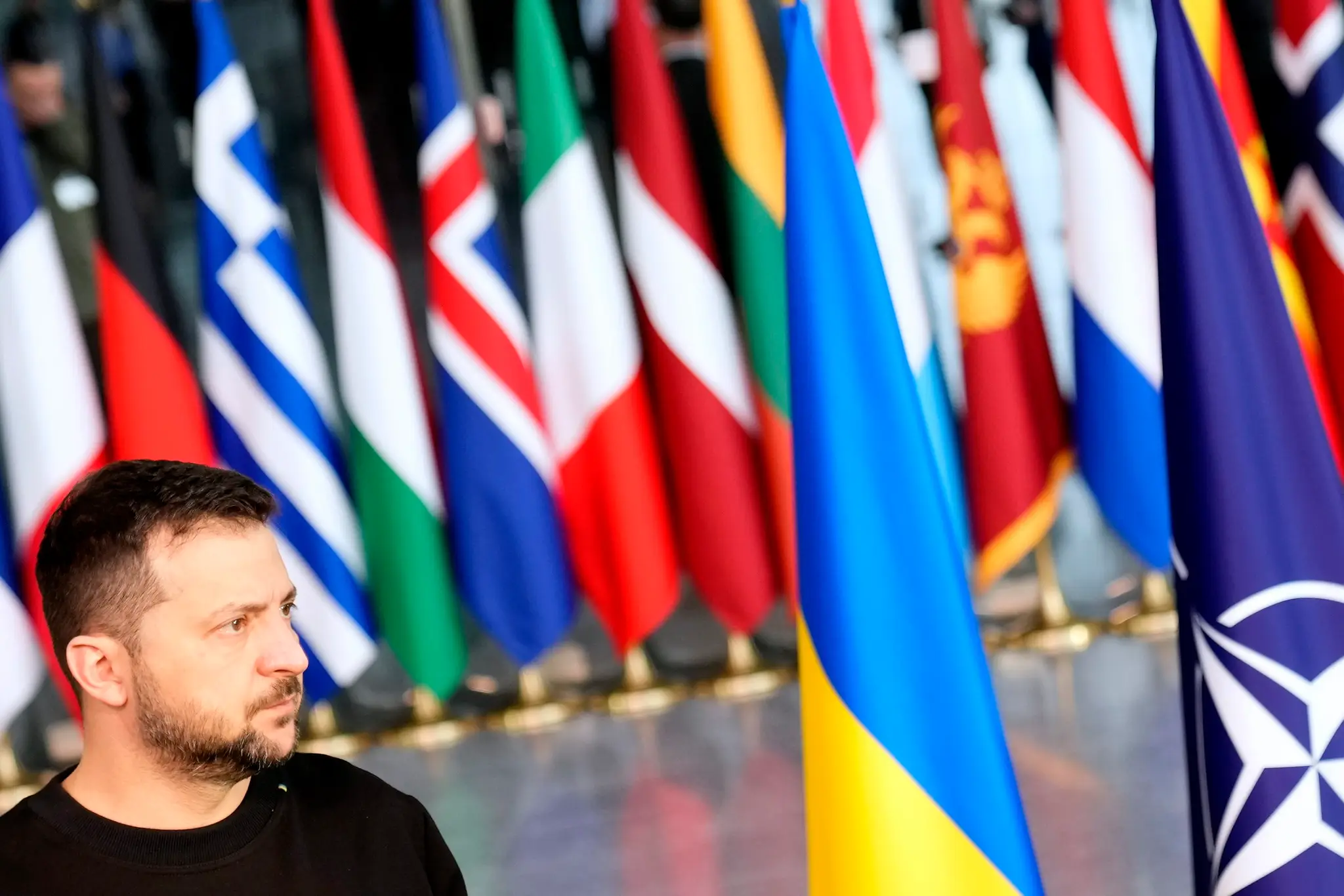 Na snímke ukrajinský prezident Volodymyr Zelenskyj.