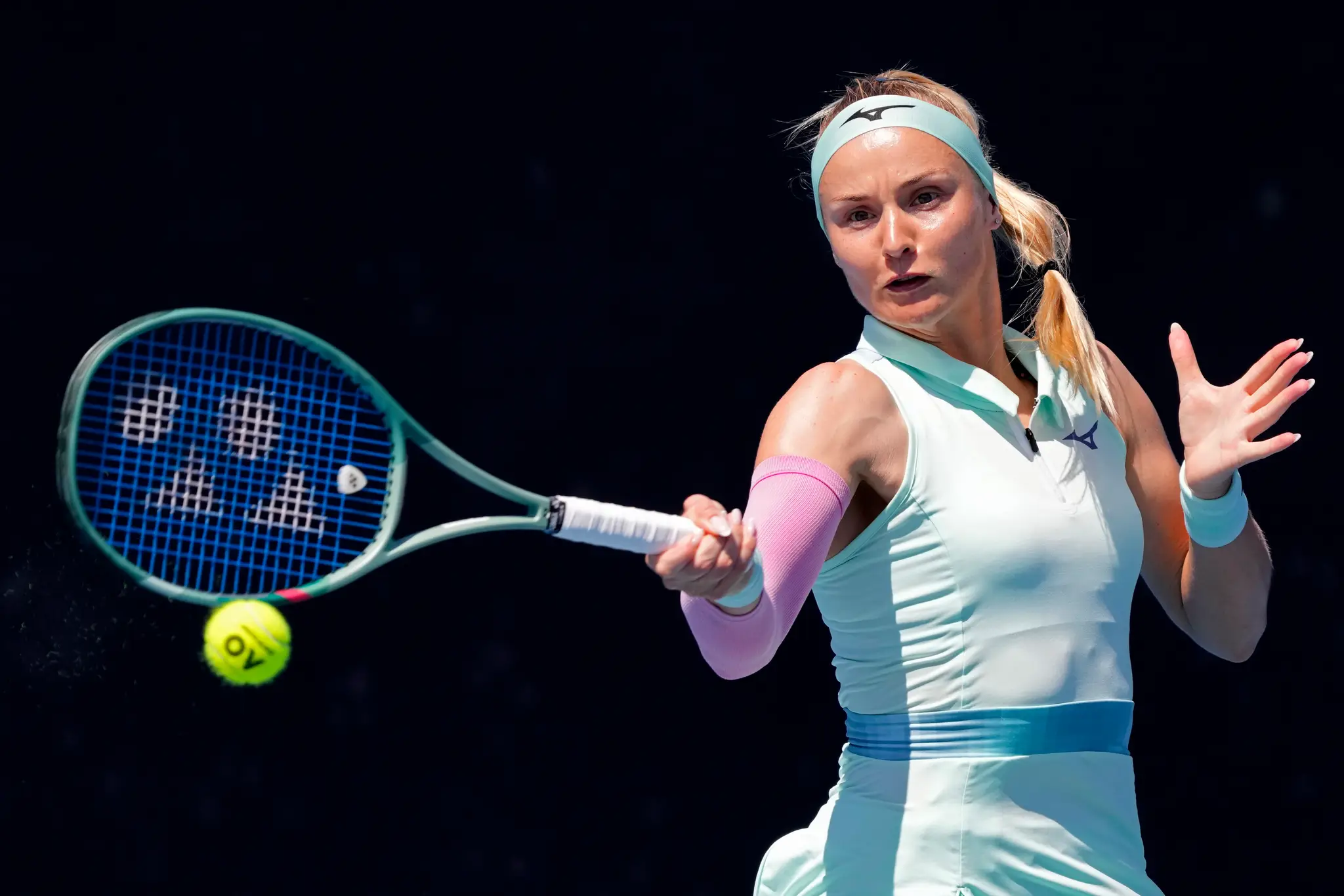 Na snímke slovenská tenistka Rebecca Šramková.