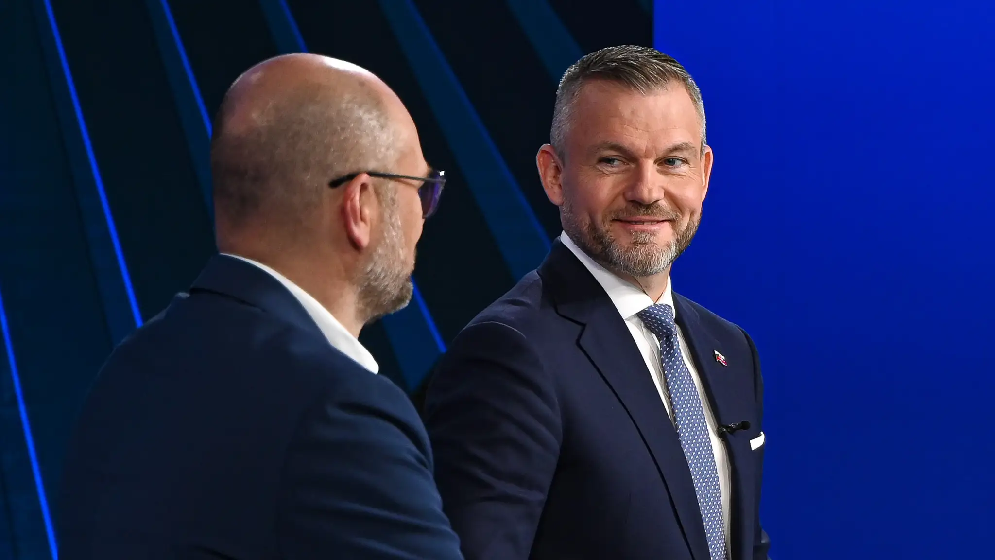Peter Pellegrini a Richard Sulík v relácii Na telo.