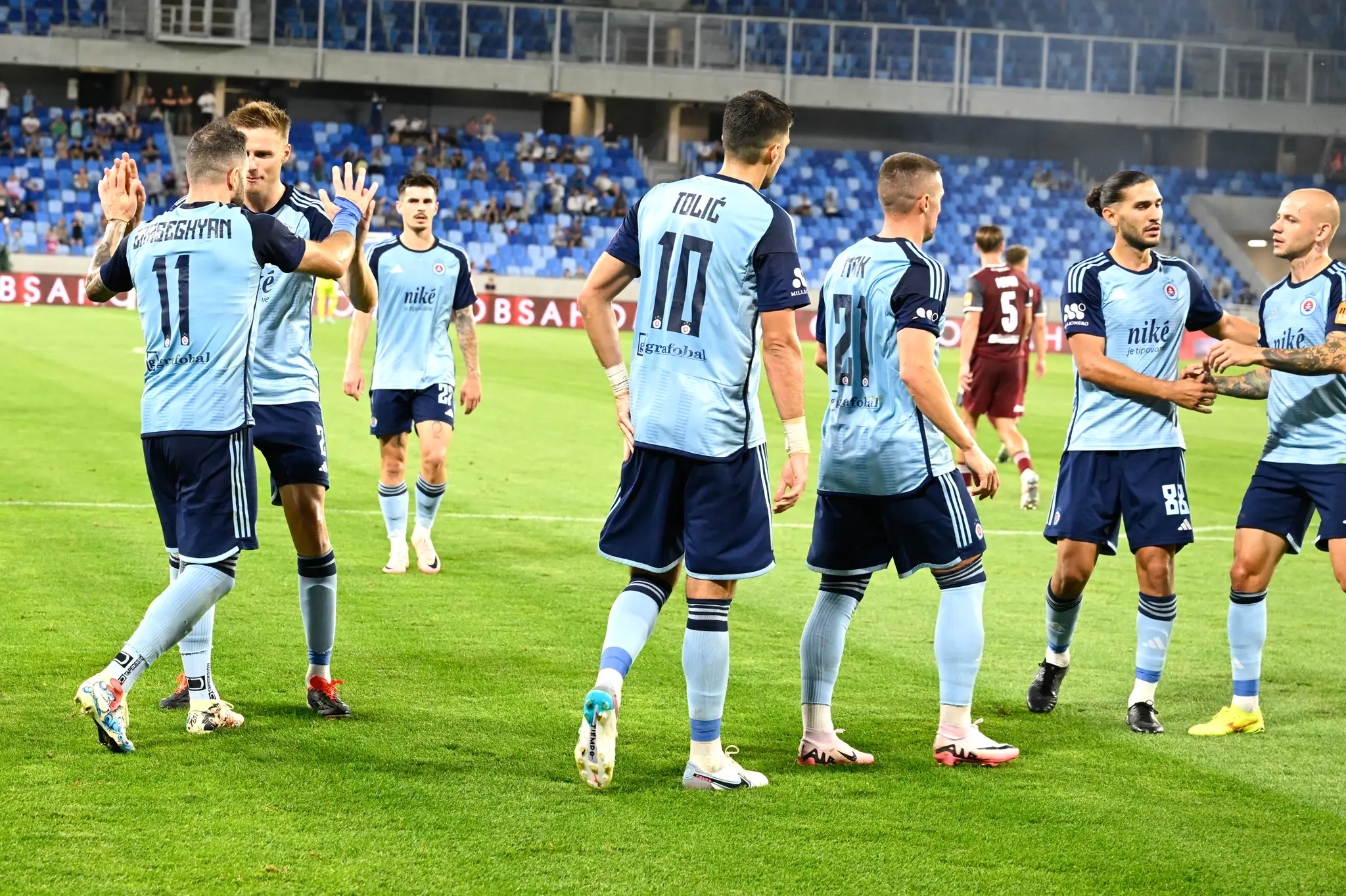 Slovan má už po dvoch kolách na čele tabuľky dvojbodový náskok.