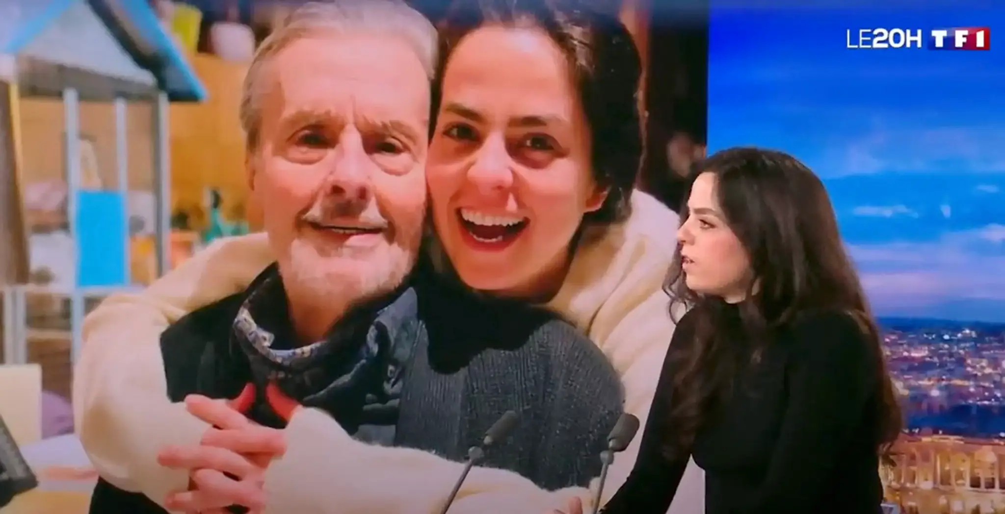 Dcéra Alaina Delona Anouchka v štúdiu francúzskej televízie hovorí o svojom otcovi.
