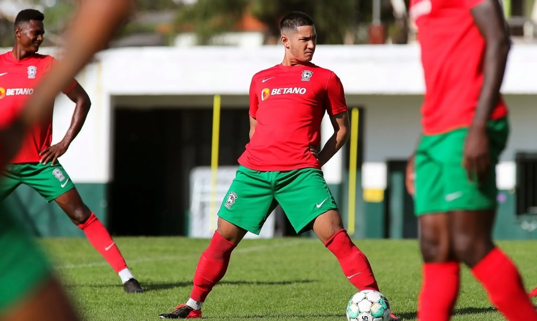 Faiq Bolkiah počas tréningu.