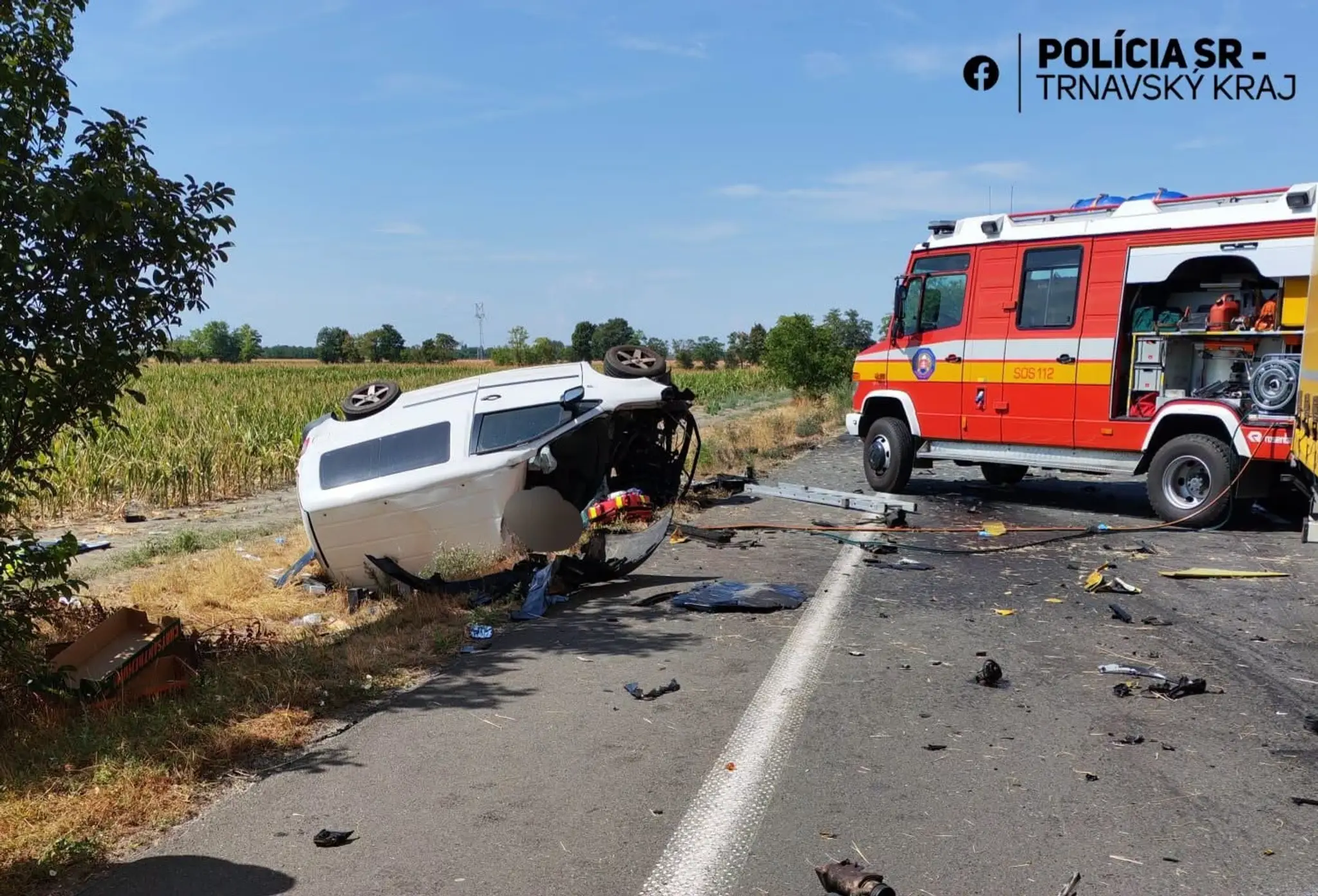 Tragická nehoda pri Dunajskej Strede