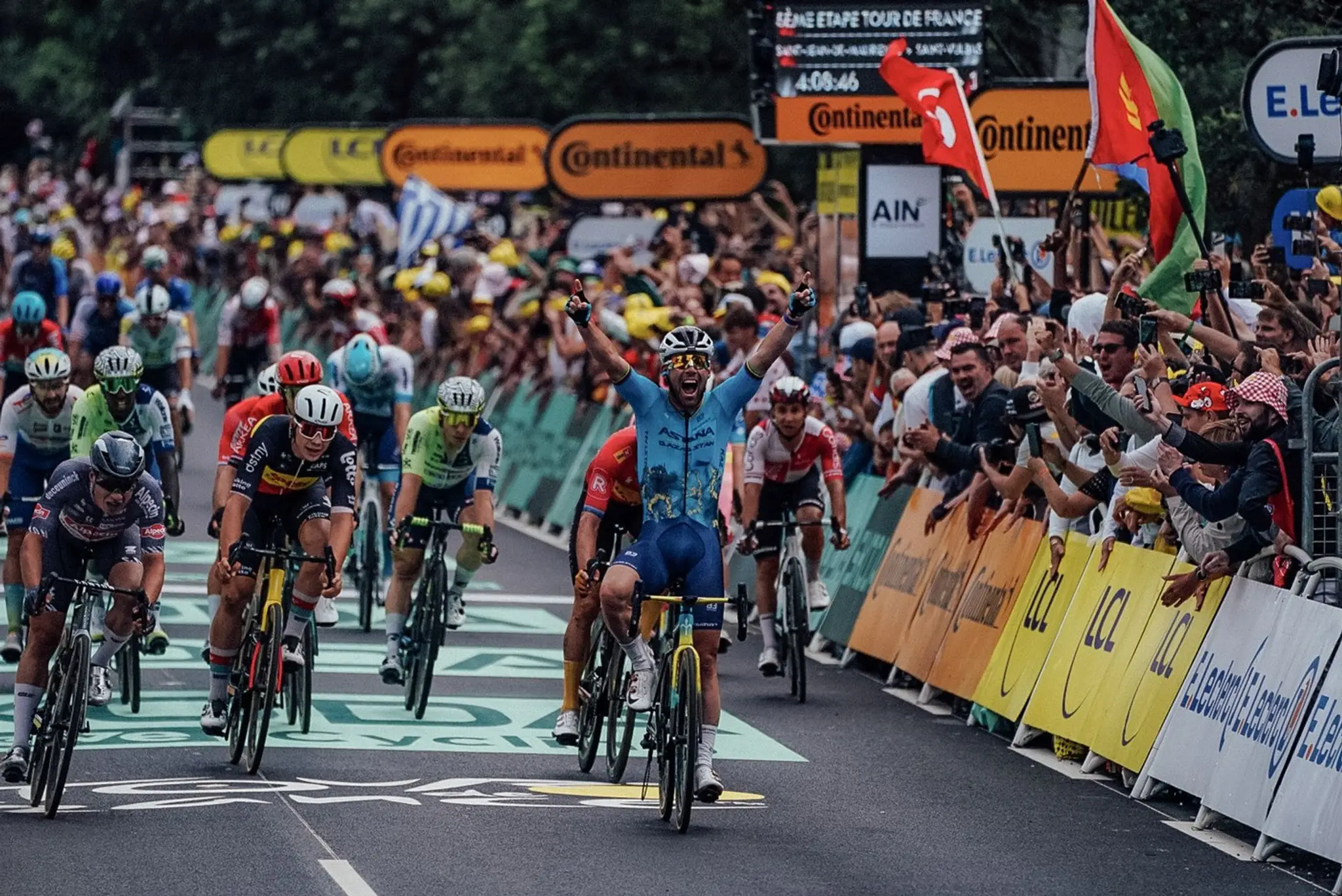 Fenomenálny Mark Cavendish pri svojom triumfe na Tour de France.
