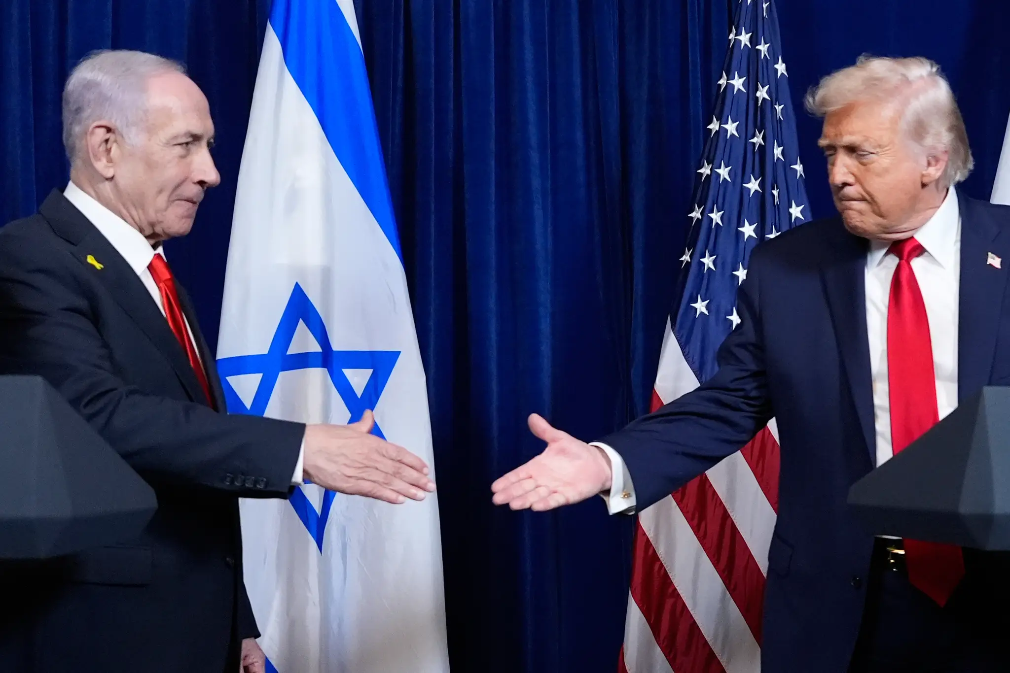 Donald Trump Benjamin Netanjahu 