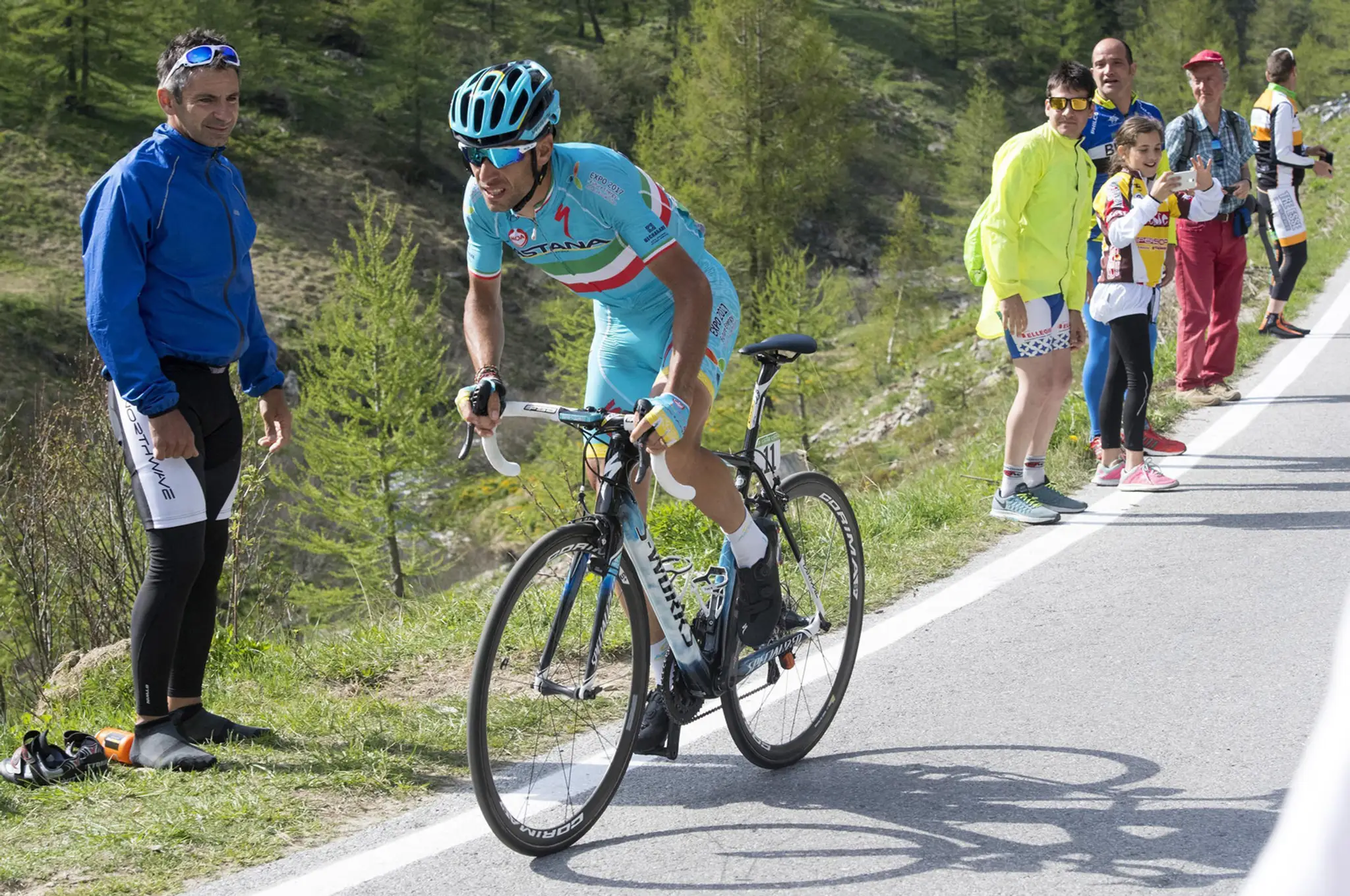 Vincenzo Nibali rozhodol o svojom triumf na Giro D'Italia v stúpaní v 20. etape.