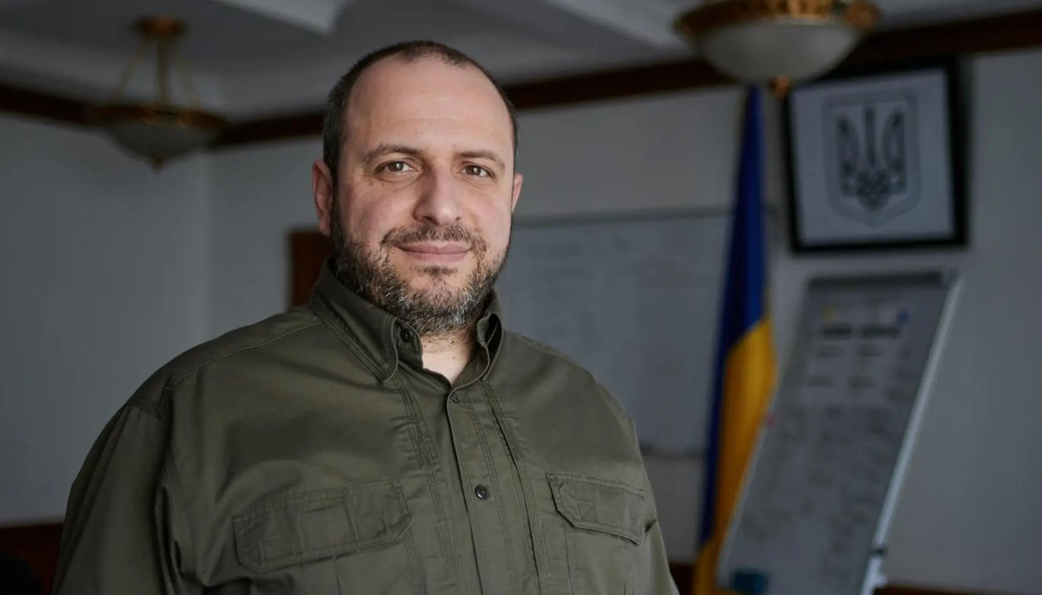 Nový ukrajinský minister obrany Rustem Umerov.