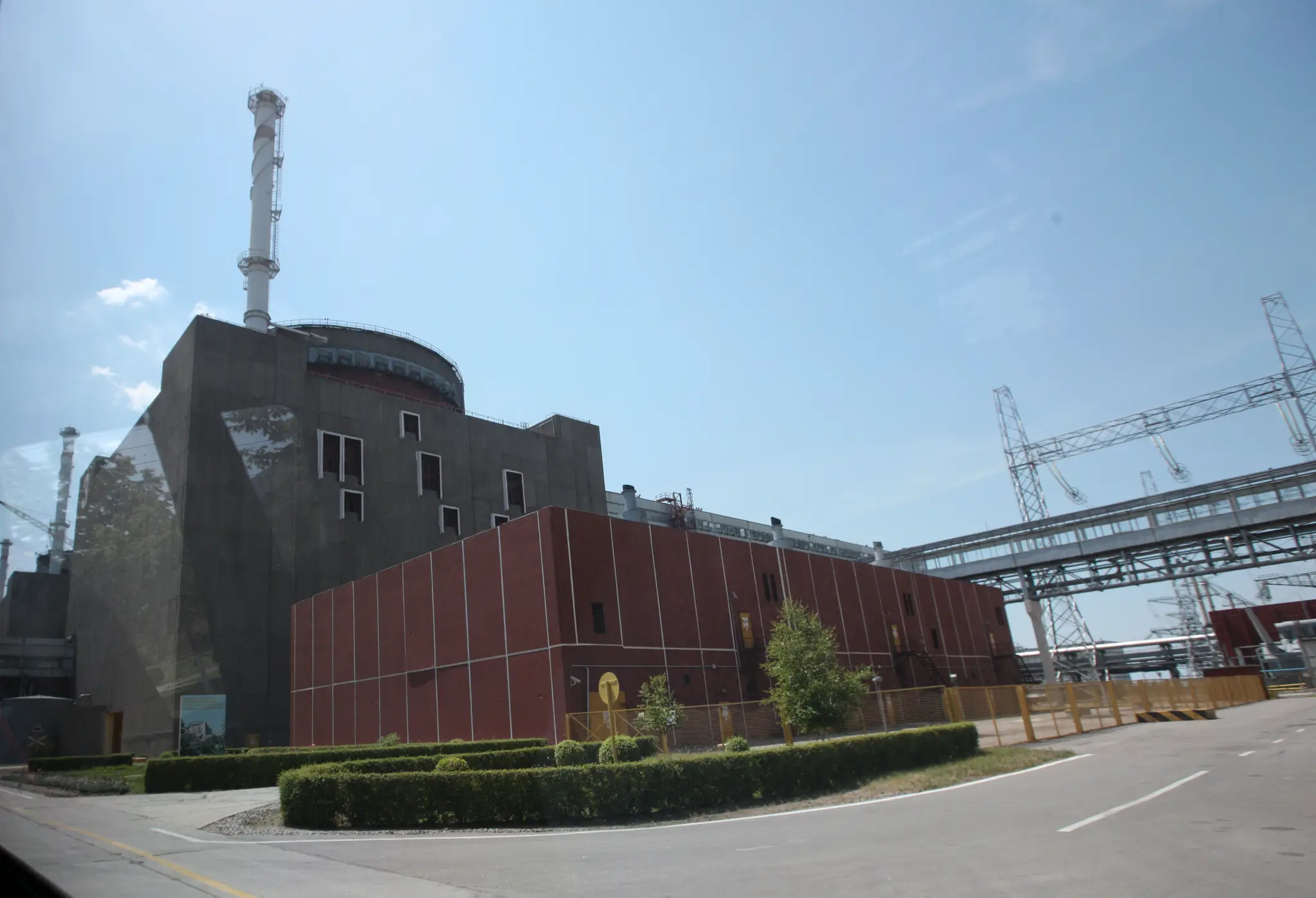 Záporožská jadrová elektráreň.