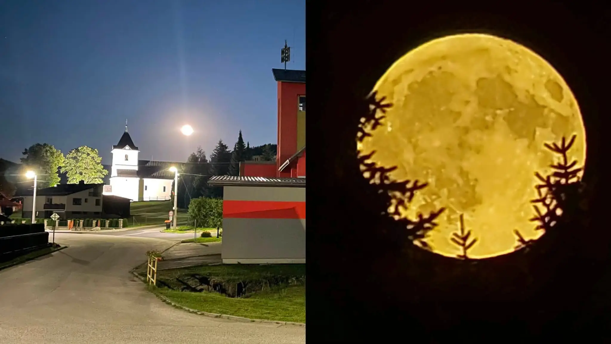 Na oblohe Slovákov svietil Jelení Mesiac.