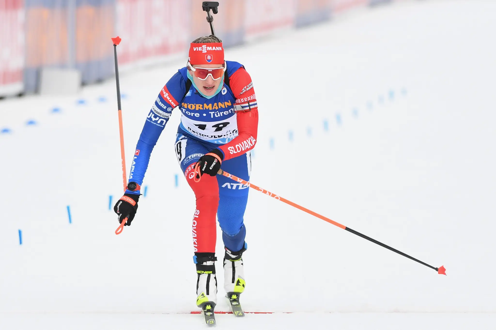 Na snímke slovenská biatlonistka Paulína Bátovská Fialková.