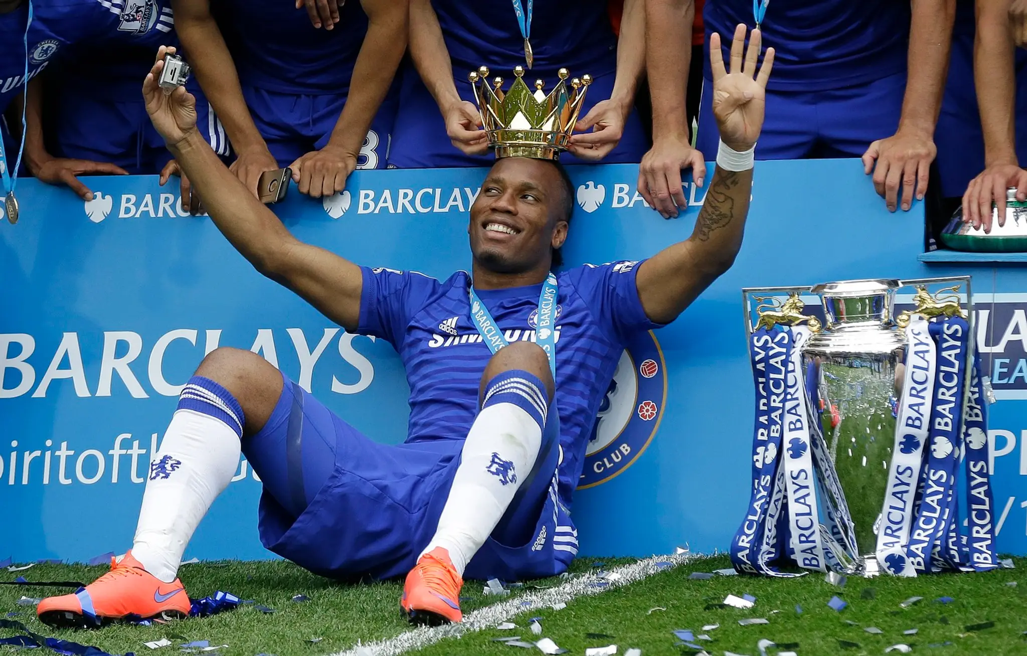 Didier Drogba na archívnej snímke.