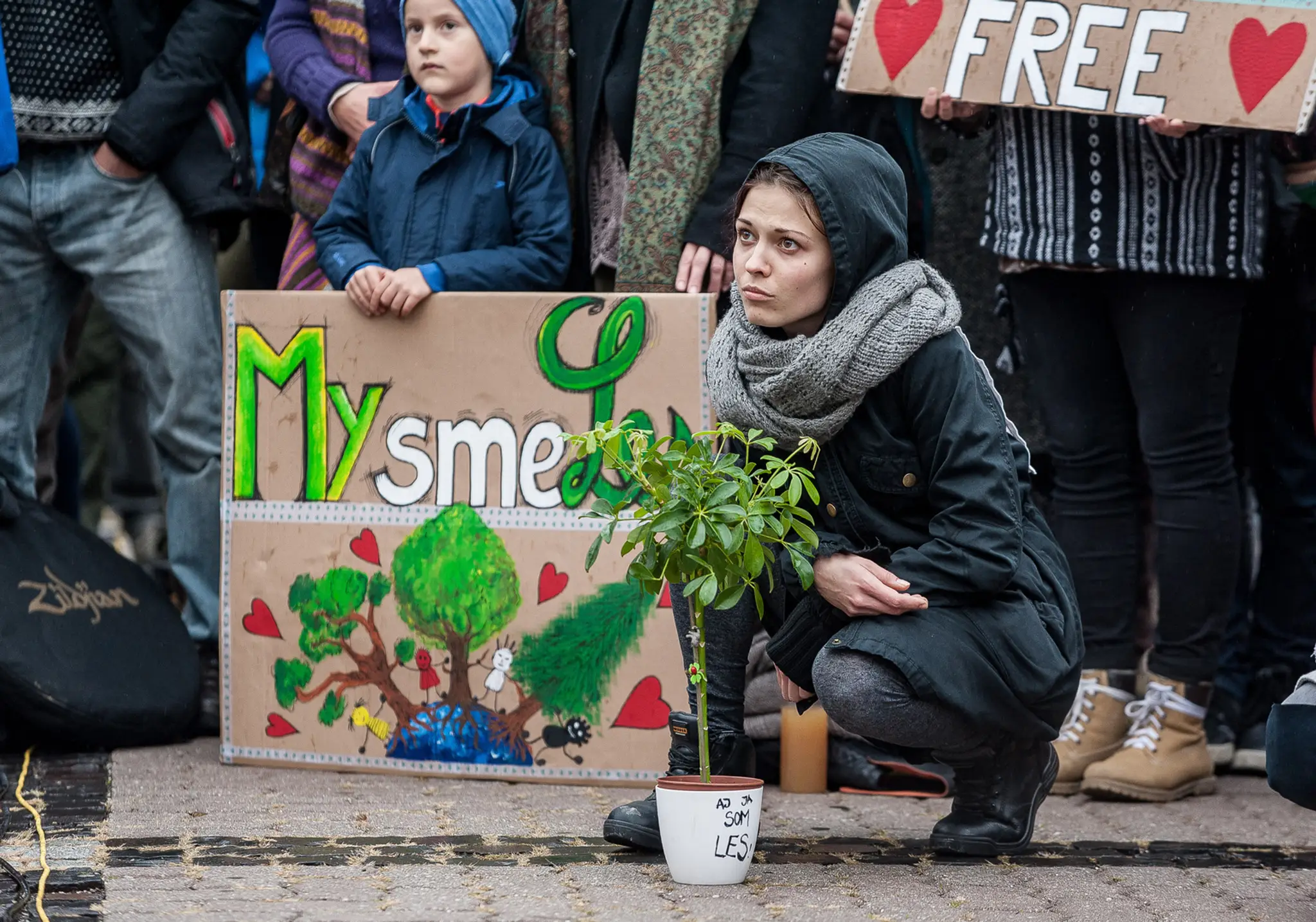 V Banskej Bystrici protestovali stovky ľudí.