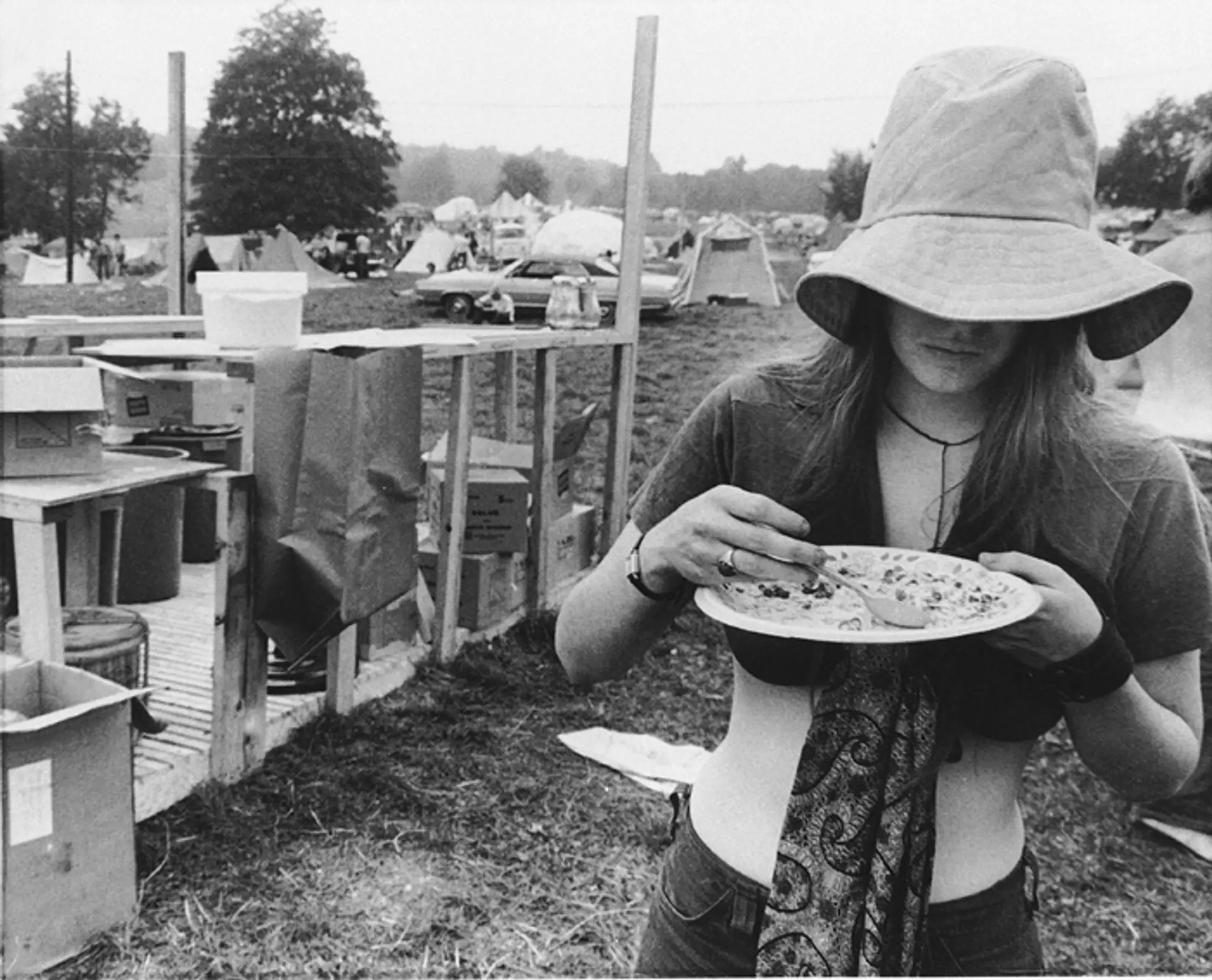 Pozemok v americkom  meste Bethel, kde sa konal 1. ročník festivalu Woodstock. (24. júla 2019)