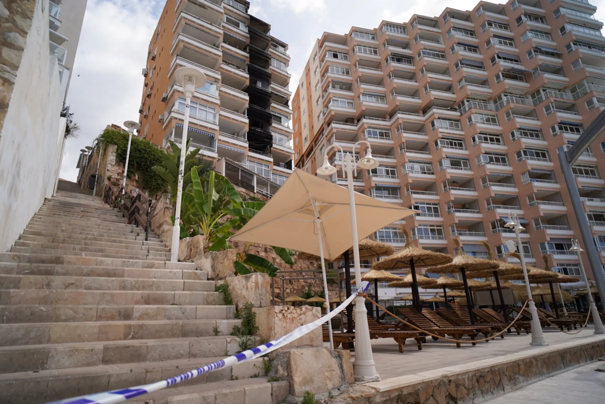 Požiar na Malorke 