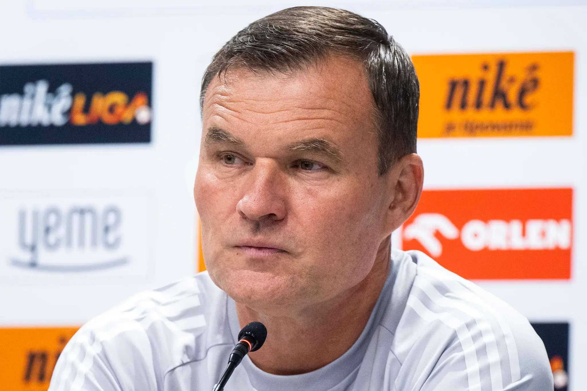 Na snímke asistent trénera ŠK Slovan Bratislava Boris Kitka.