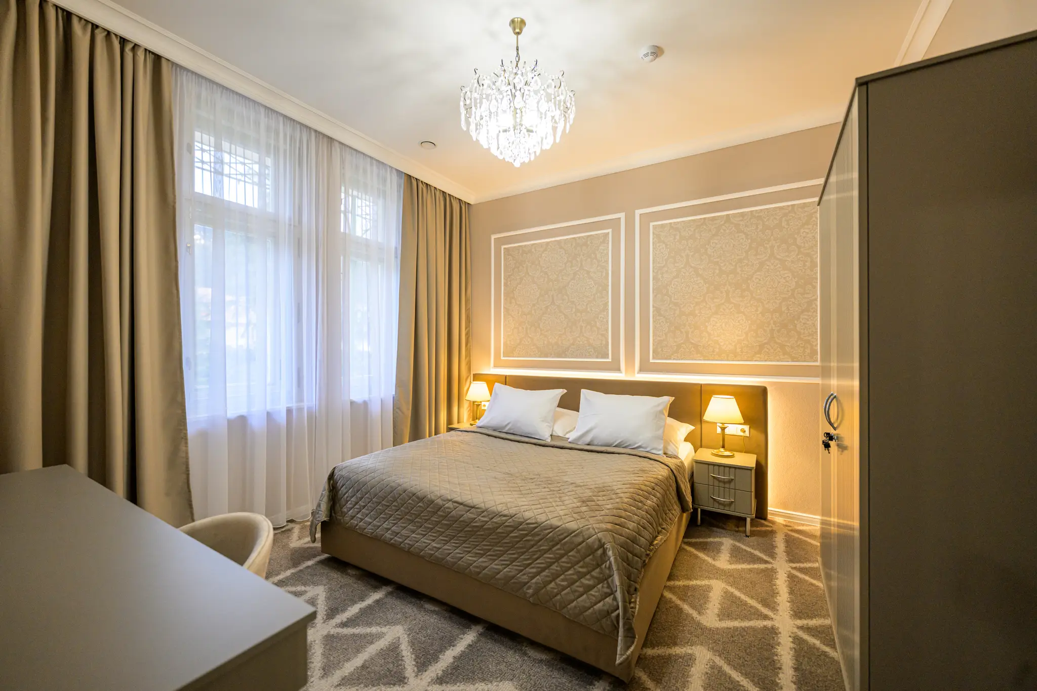 Hotel Dukla v Bardejovských Kúpeľoch.