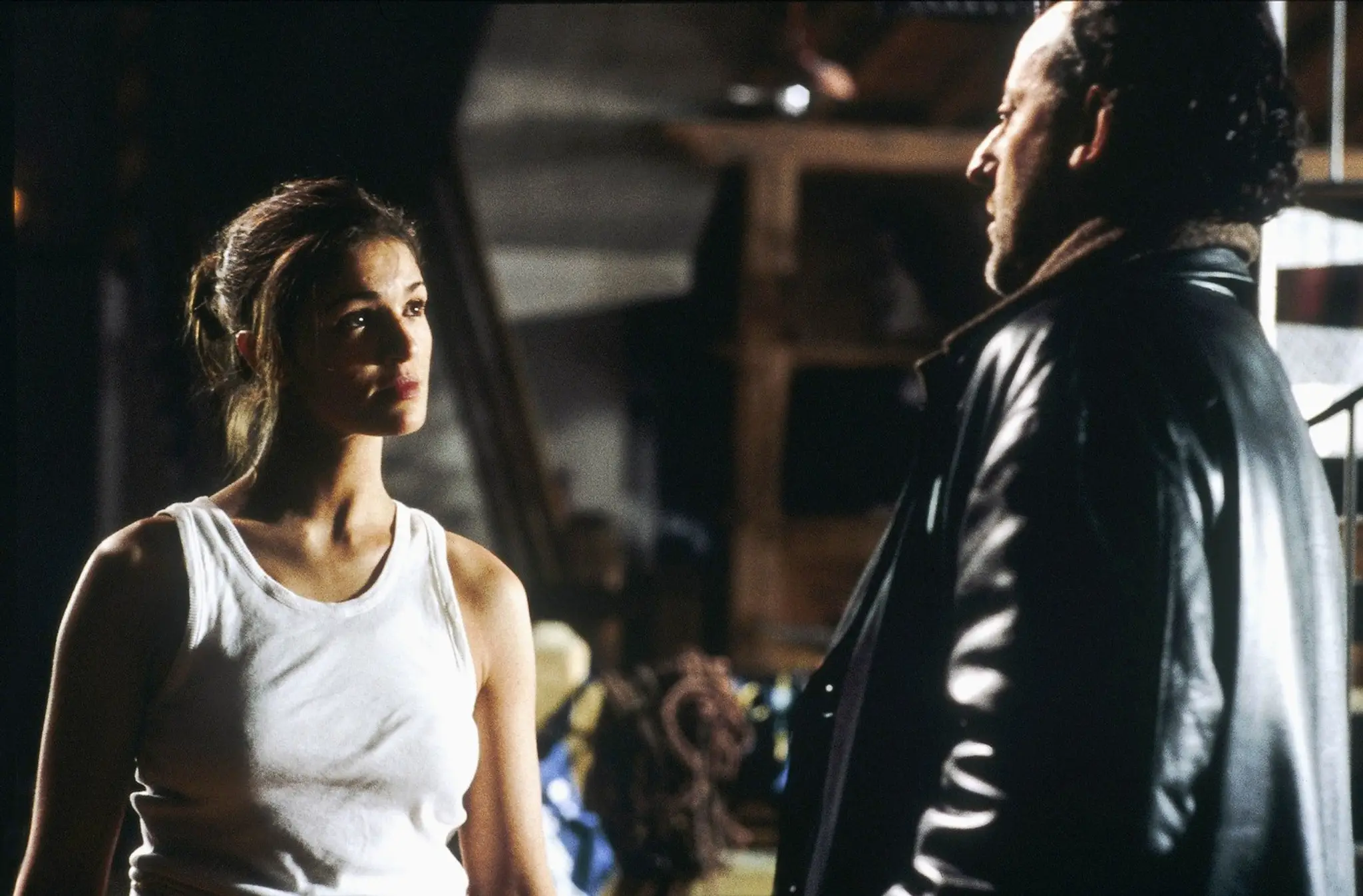 Nadia Fares a Jean Reno vo filme Purpurové rieky