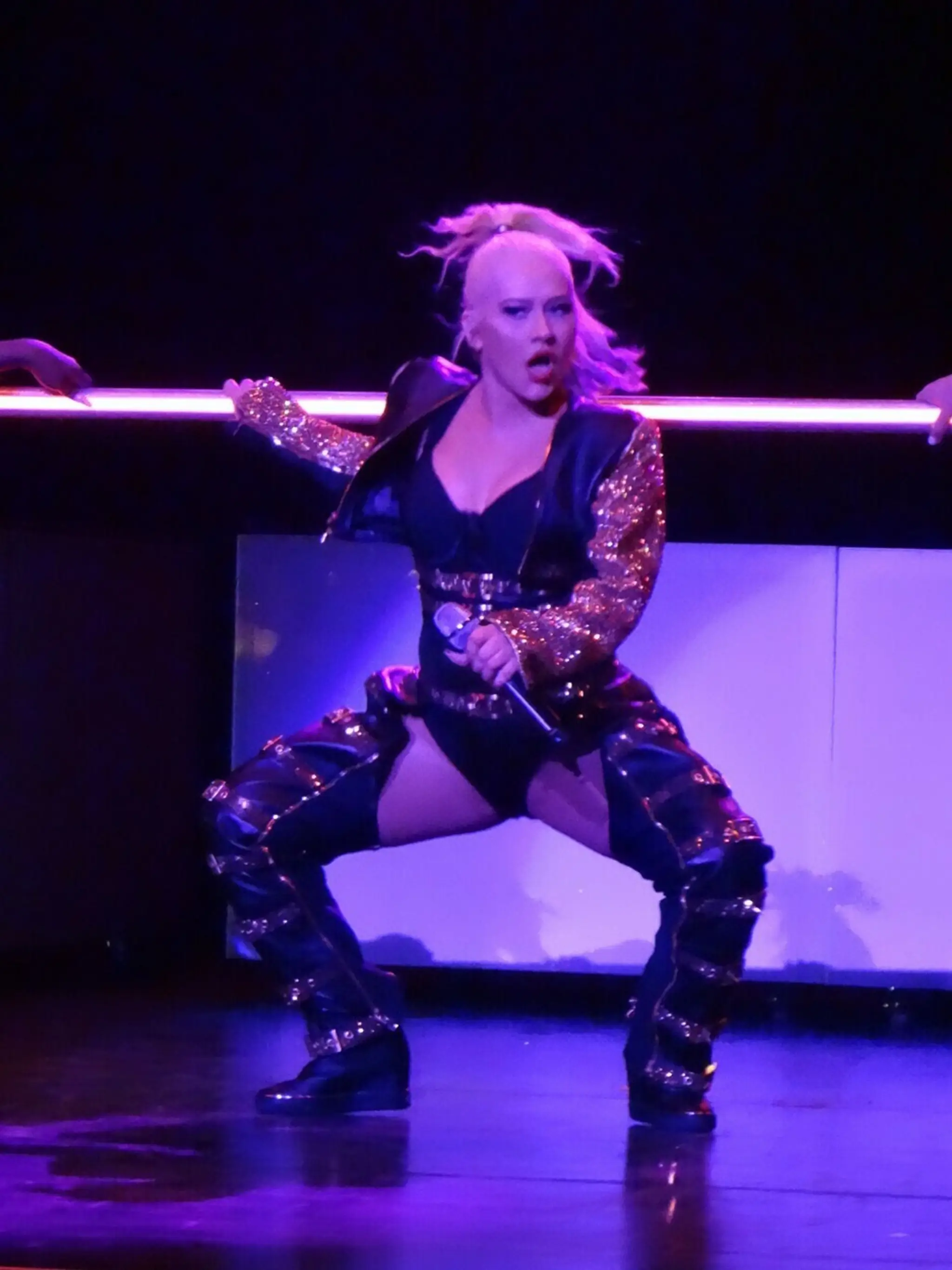 Christina Aguilera na koncerte v Las Vegas