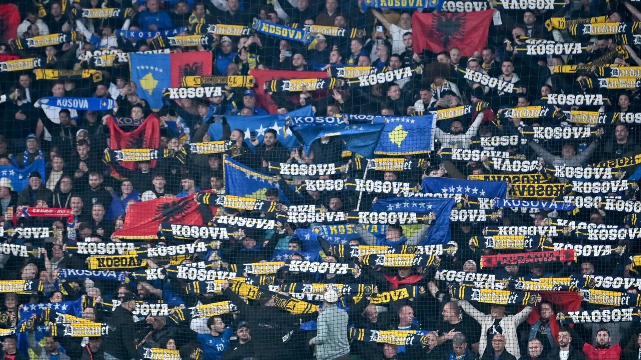 Fanúšikovia Kosova