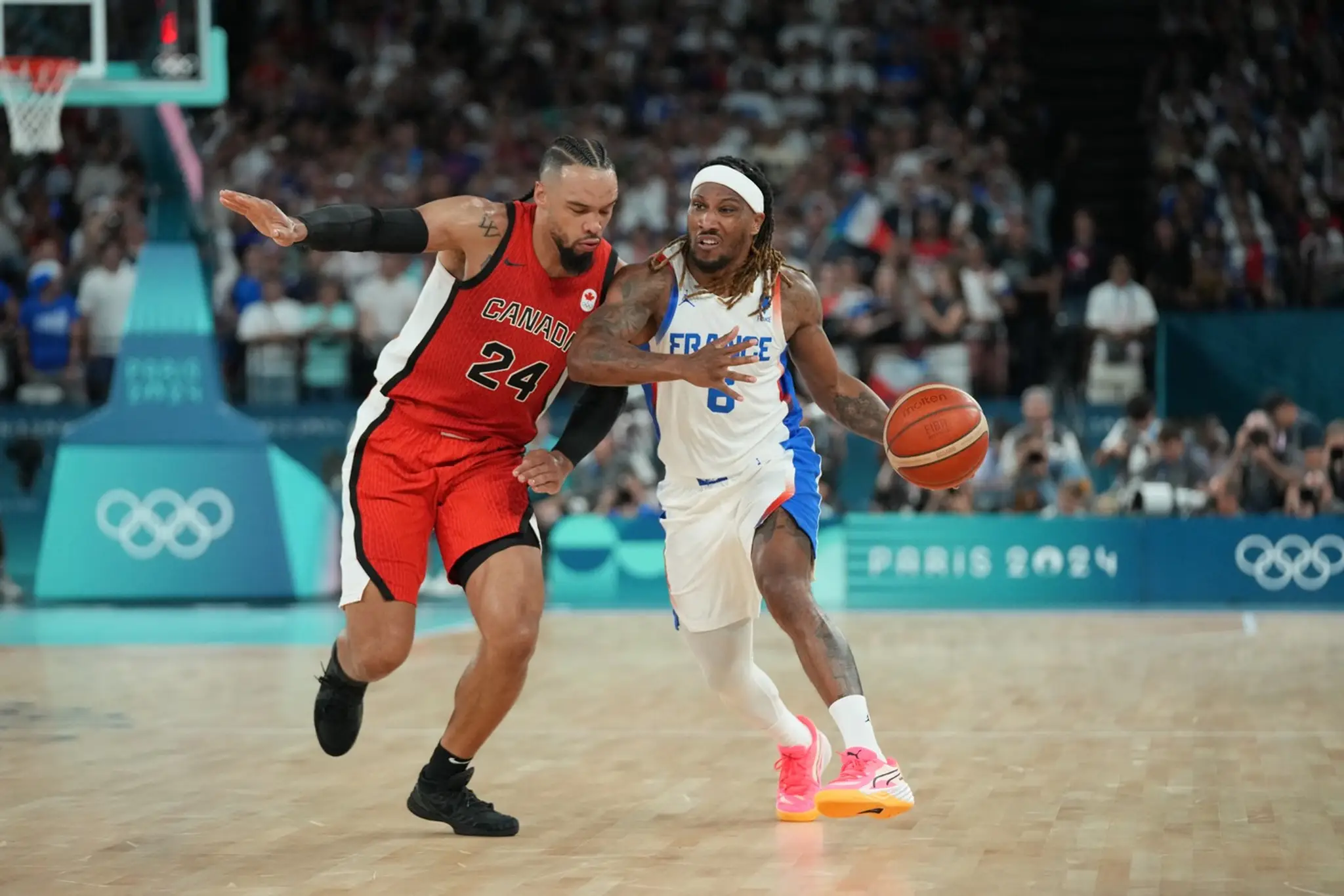Kanada prehrala vo štvrťfinále basketbalového turnaja s Francúzskom.
