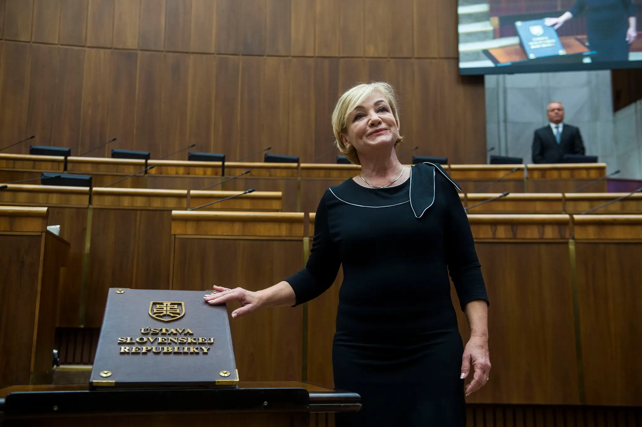 Ľubica Laššáková z Hlas-SD.