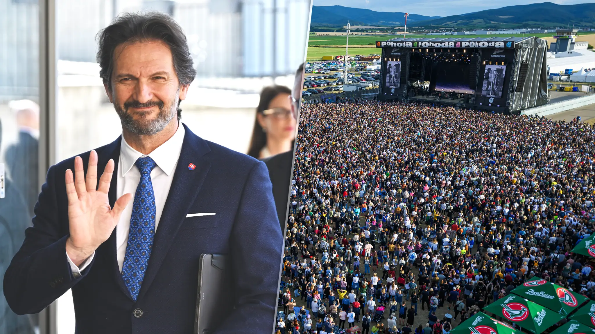 Robert Kaliňák prehovoril k festivalu Pohoda. 