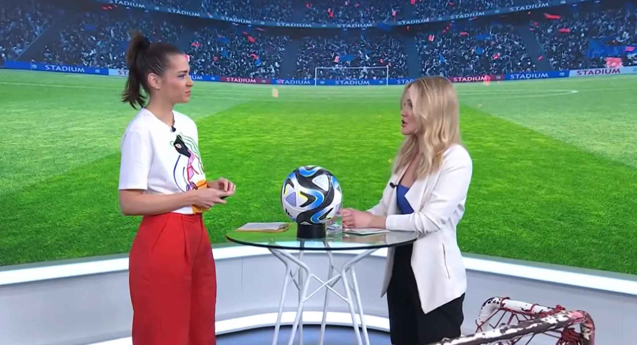 Klaudia Kristiníková v Teleráne