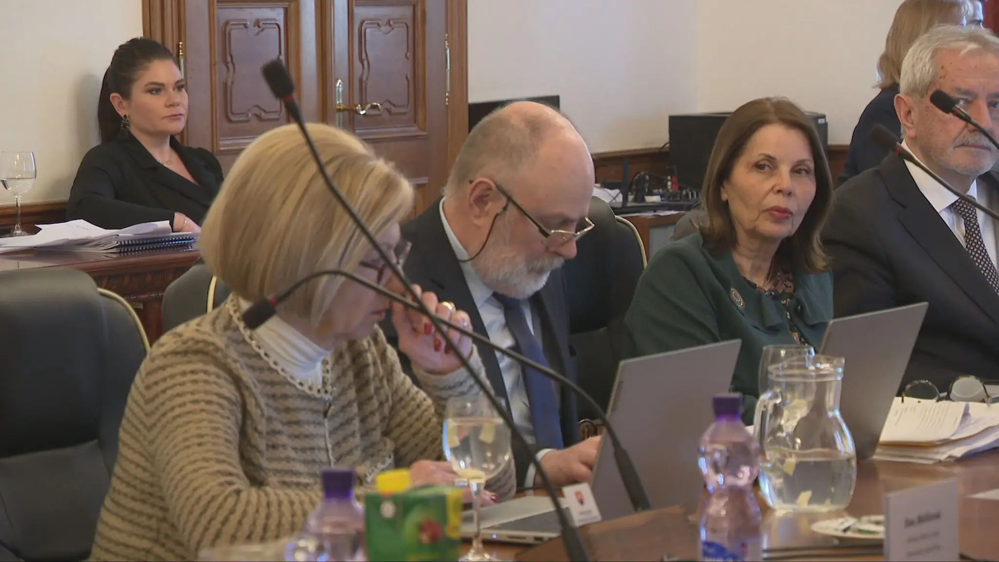 Odvolaní členovia Súdnej rady.