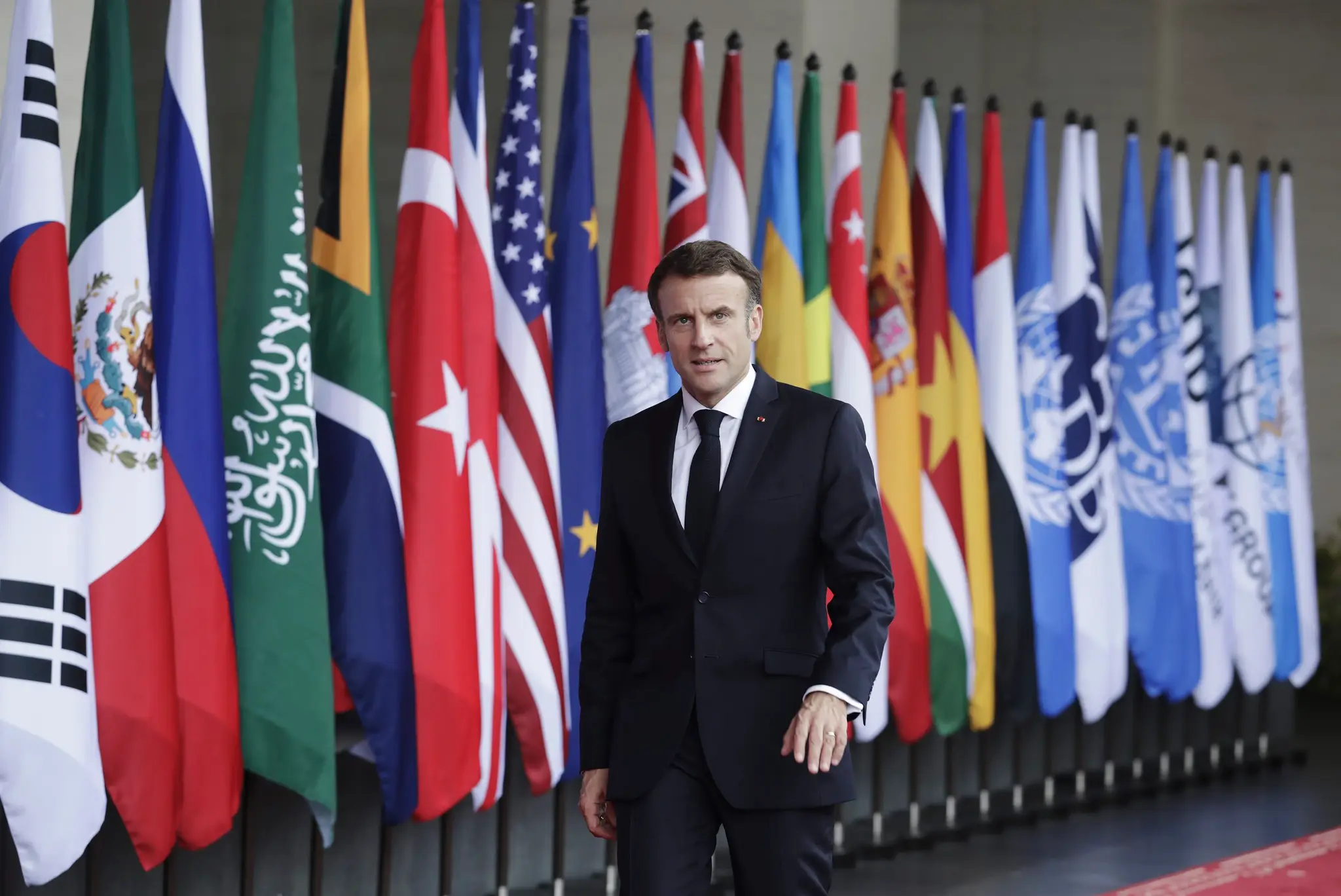 Emmanuel Macron.