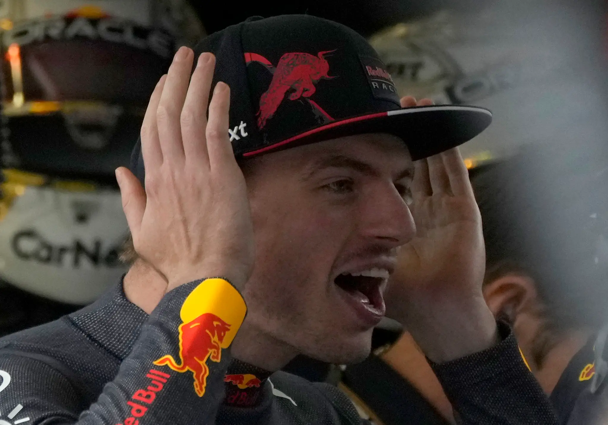 Max Verstappen pred začiatkom kvalifikácie.