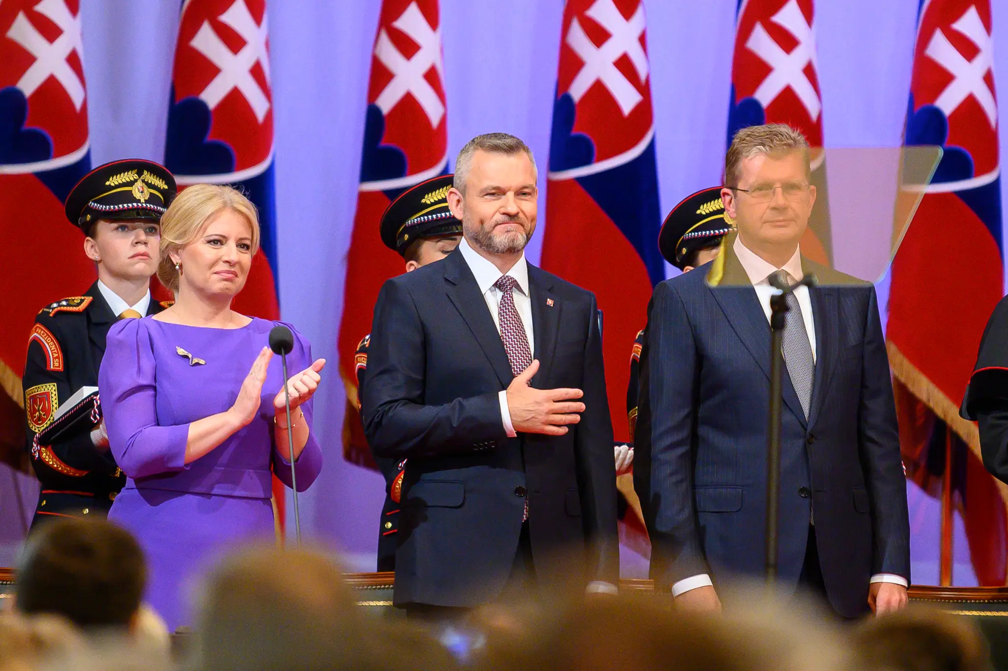 Inaugurácia prezidenta Petra Pellegriniho.