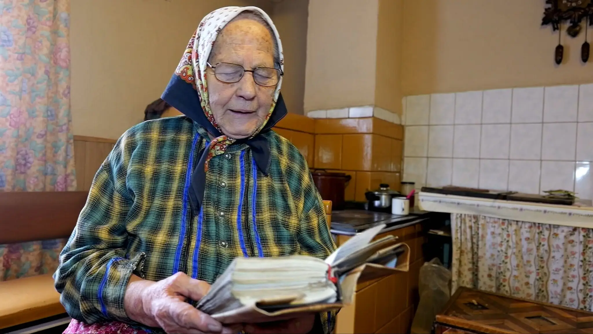 Mária Miždová, vdova z obce Liptovská Teplička
